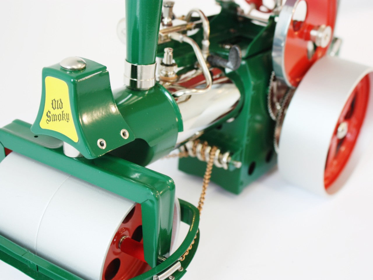 Pvc Steamroller Wilesco D365 Steam Roller 'Old Smoky' Green – Milbury Model Company