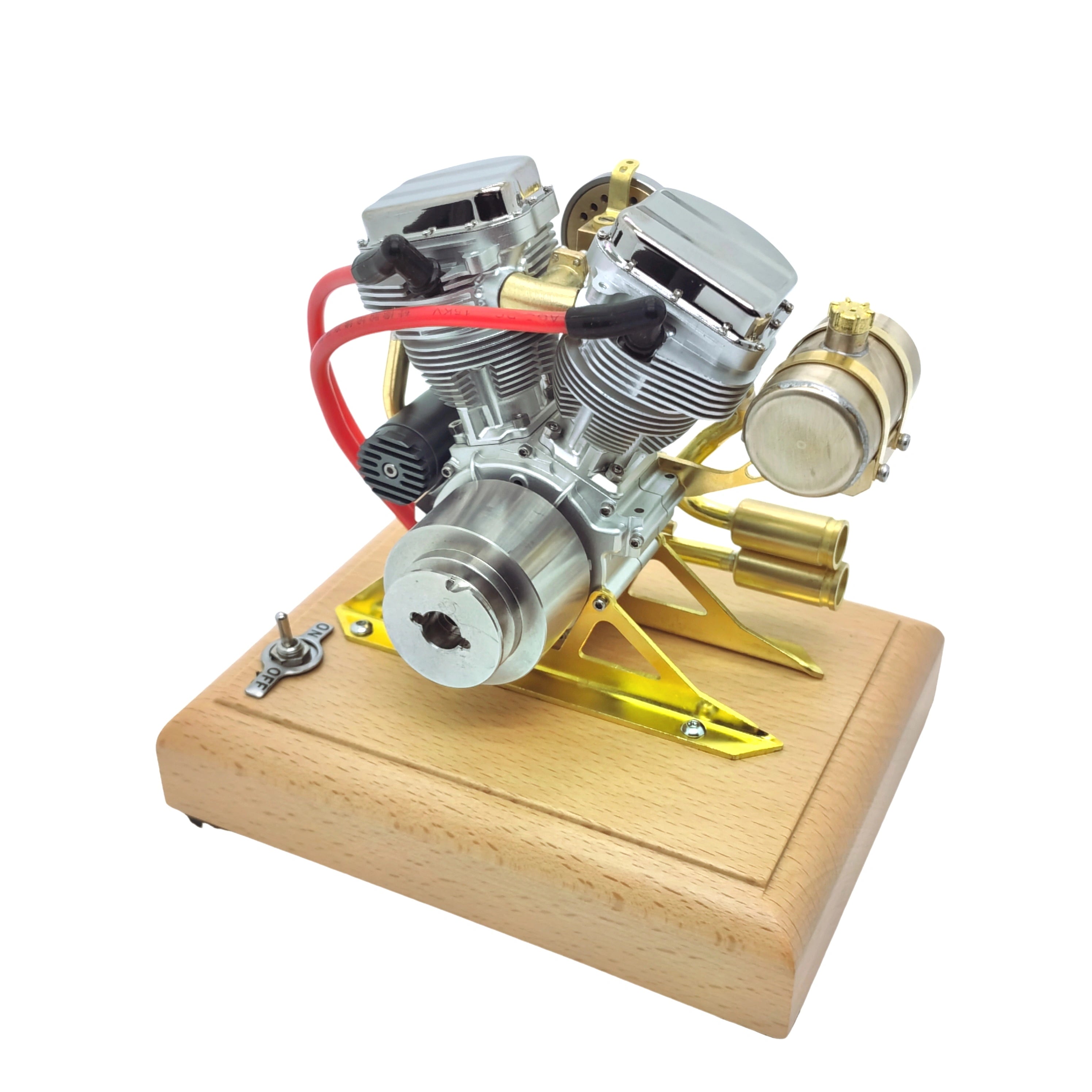 Retrol Panhead R30 V-Twin Motorcycle Engine Model – Milbury Model Company