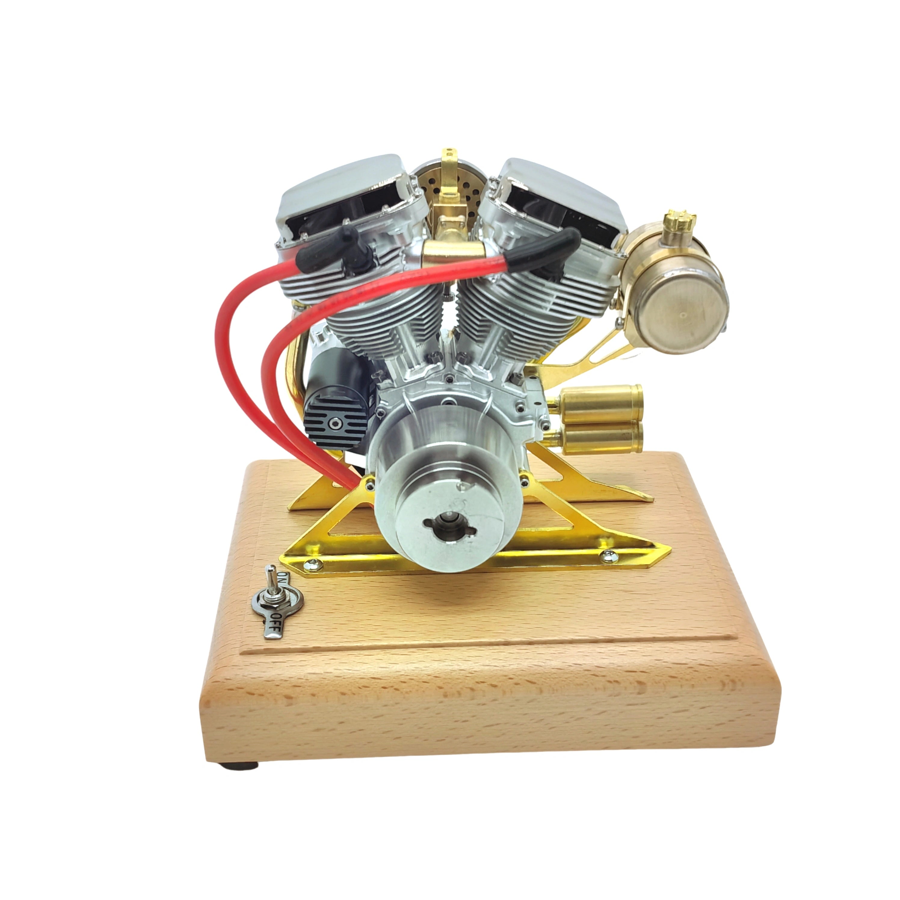 Retrol Panhead R30 V-Twin Motorcycle Engine Model – Milbury Model Company
