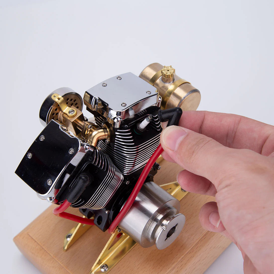 Retrol Evolution R34 V-Twin Motorcycle Engine Model – Milbury Model Company