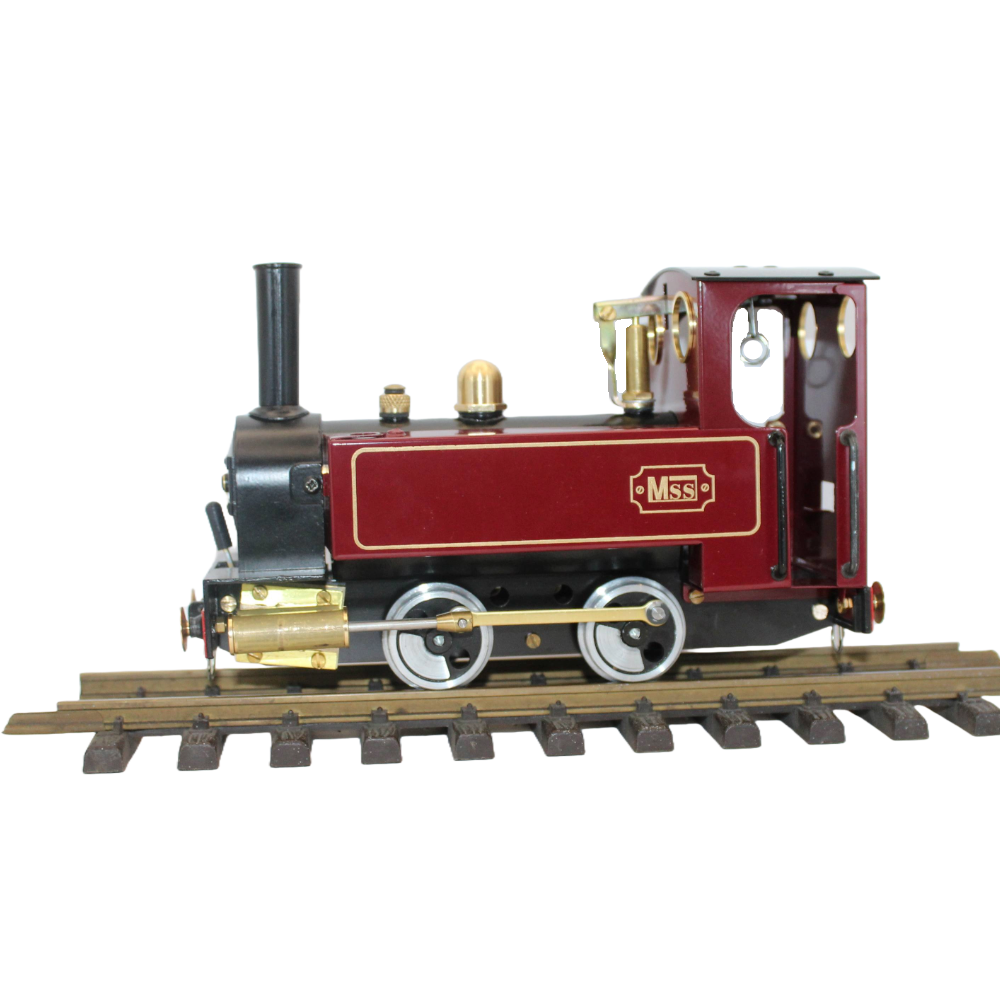 MSS 0-4-0 Steam Locomotive Built 'O' Gauge - Maroon – Milbury Model Company